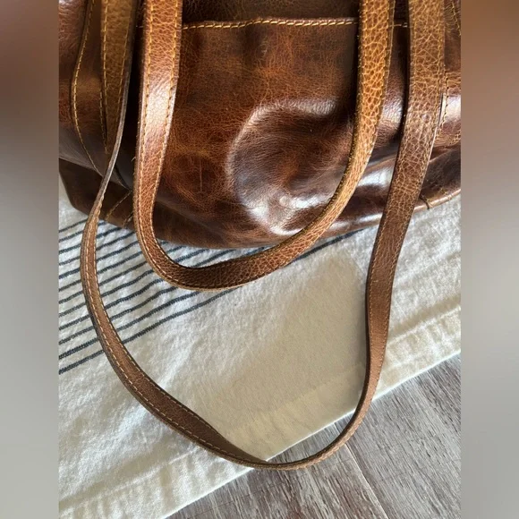 🌿🦋 Patricia Nash Benvenuto Distressed Leather Tote Bag - Picture 7 of 14